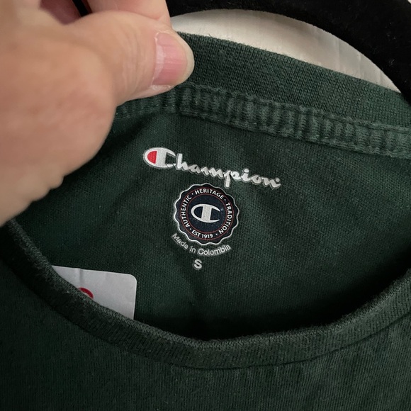 Ladies size small green Baylor University swag. No cracking. GUC - Picture 3 of 4